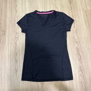 MTA Sport Active Shirt V Neck T Heathered